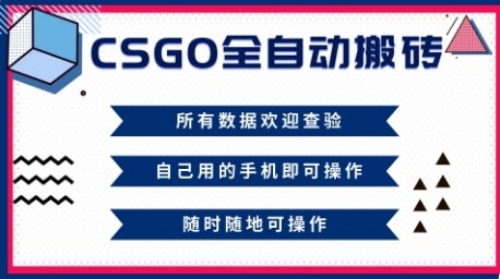 CSGO全自动搬砖，年底钱回家好项目，当天可拿到结果，新手小白轻松月入1W+【揭秘】-柚子网创
