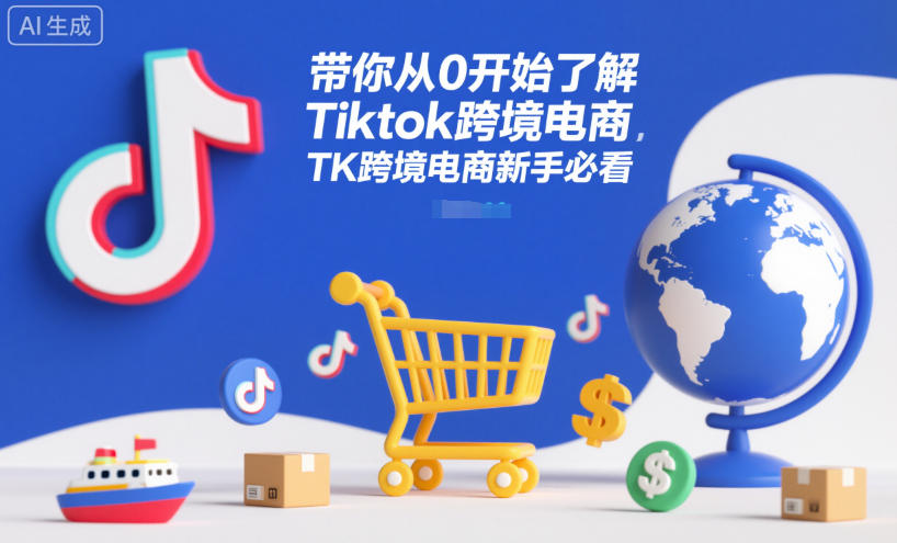 带你从0开始了解Tiktok跨境电商，TK跨境电商新手必看-柚子网创