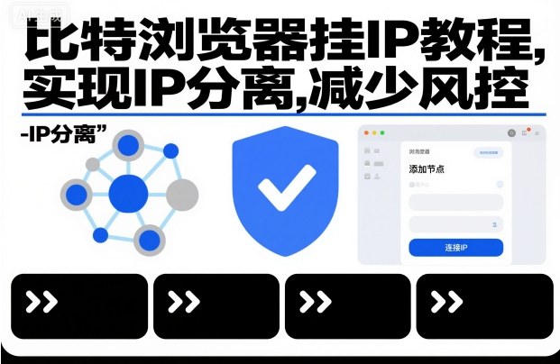 比特浏览器挂IP教程，实现IP分离，减少风控-柚子网创
