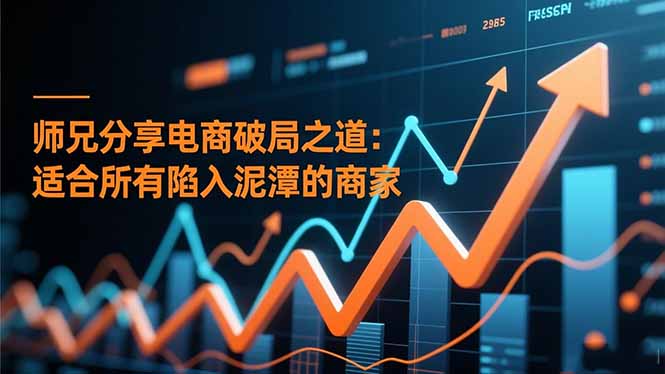 师兄分享电商破局之道：适合所有陷入泥潭的商家-柚子网创