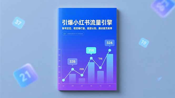引爆小红书流量引擎，账号定位、视觉锤打造、底层认知，撬动首页推荐-柚子网创