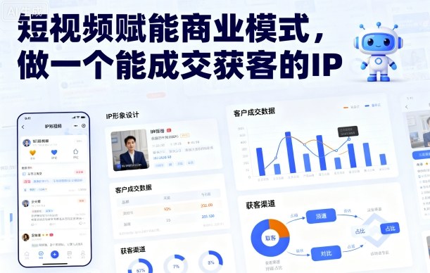 短视频赋能商业模式，做一个能成交获客的IP(更新)-柚子网创